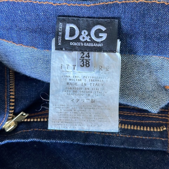 Dolce & Gabbana jean shirt. Size XS. - Picture 6 of 8